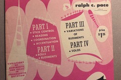 Selling with online payment: Supplementary Drum Study for the Beginner by Ralph C. Pace, 1951 