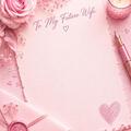 Selling: Channeled love letter from your future husband ❤️