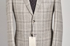 Selling with online payment: [EU][NO US TAX] NWT Suitsupply grey glen check suit, size 38R