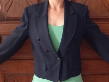 Vente: VESTE BLEU MARINE FEMME TAILLE 38