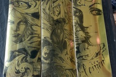 Selling with online payment: Element Kat Von D Art Skateboard Deck Lot Set of 3,Shape #9, 7.75