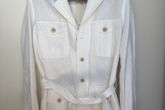 Selling with online payment: [EU][NO US TAX] NWT Suitsupply white linen safari jacket, size 38