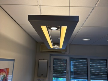 Gebruikte apparatuur: Lichtbak met ledverlichting 