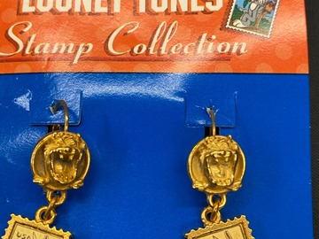 Bulk Lots: 50 prs-Vintage Looney Tunes Earrings-Retail $9.99-$1.99 pr