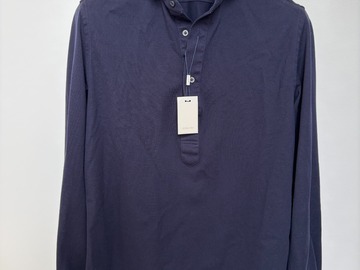 Selling with online payment: [EU][NO US TAX] NWT Suitsupply navy knitted pop-over, 15.5\15.75