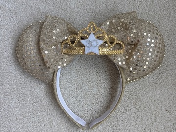 Selling with online payment: 30th Birthday Gold Mickey Ears