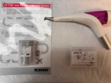 Gebruikte apparatuur: Mr Dental | EMS | Airflow Handy 3+ 