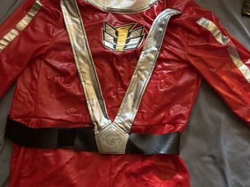 Selling with online payment: Power Rangers RPM/Go-Onger cosplay outfit