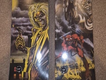 Selling with online payment: Factory-sealed Zero × Iron Maiden decks