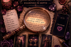 Selling: UNDER THE MICROSCOPE- URGENT IN DEPTH LOVE READING