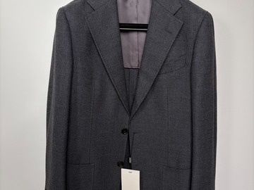 Selling with online payment: [EU][NO US TAX] NWT Suitsupply charcoal hopsack jacket, size 38R