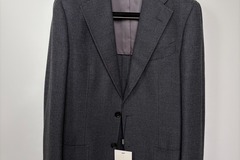Selling with online payment: [EU][NO US TAX] NWT Suitsupply charcoal hopsack jacket, size 38R