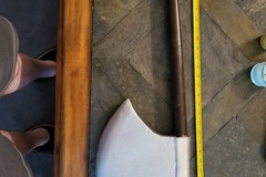 Selling with online payment: Generic Battle Axe Ren Faire