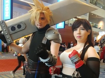 Selling with online payment: Cloud Strife Final Fantasy 7 VII Costume
