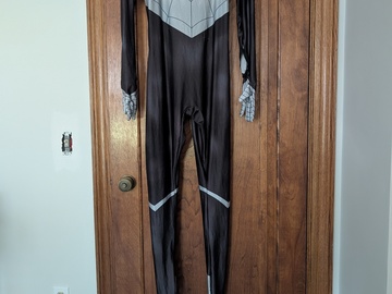 Selling with online payment: Spider-verse Night Spider dyesub suit