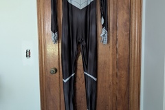 Selling with online payment: Spider-verse Night Spider dyesub suit