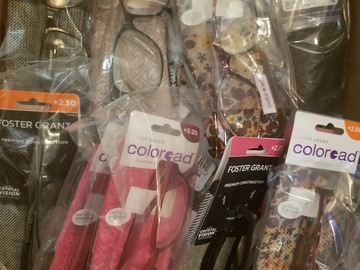 Bulk Lots: (125) NEW FOSTER GRANT WHOLESALE READING GLASSES