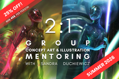 Group Session: Group Concept Art & Illustration Mentoring