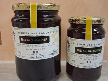 Les miels : Miel de châtaigner