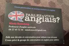 Offre: English lessons