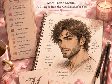 Selling: Soulmate Sketch- Your soulmate brought to life