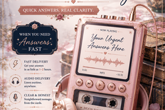 Selling: URGENT AUDIO READING