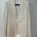 Selling with online payment: [EU][NO US TAX] LNWOT Suitsupply beige silk dinner jacket, 38R