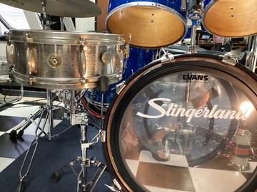 Announcement: Vintage Gold Gretsch snare