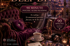 Selling: THE DEEP DIVE- SPECIAL 90 MINUTE AUDIO READING only 3 available