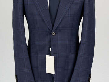 Selling with online payment: [EU][NO US TAX] Like new Suitsupply checked s130 wool, size 38R