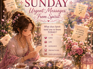 Selling: Spiritual Sunday- Urgent Messages from Spirit