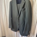 Selling with online payment: 38R Green Cotton Textured Havana by Subalpino