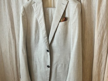 Selling with online payment: 38R Grey Micro Houndstooth Havana Patch by Tessuti Sundrio