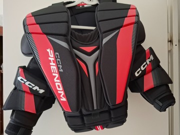Verkaufen mit Online-Zahlungen: Goalie Brustschutz CCM Phenom Junior S/M