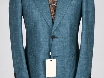 Selling with online payment: [EU][NO US TAX] NWT Suitsupply aqua blue jacket, size 38R