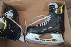 Verkaufen mit Online-Zahlungen: Bauer Supreme M4 Skates INT Size 5.0 Fit 3