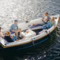 Rent per 4 hours: Self-driving boat - max 12ppl