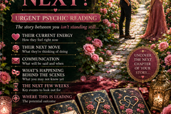 Selling: WHAT HAPPENS BETWEEN YOU NEXT- URGENT LOVE READING