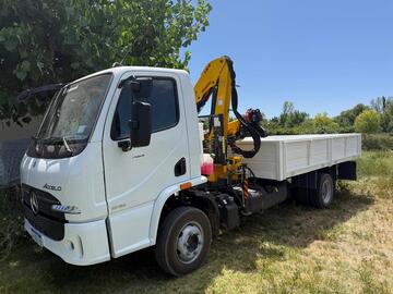 En alquiler: Alquiler Camion ACCELO 917 C/Hidro ING 6.500 + Caja con barandas 