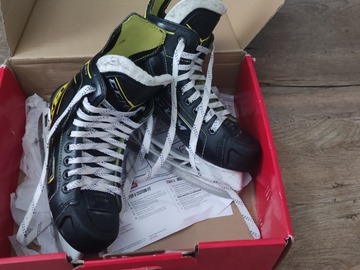 Verkaufen mit Online-Zahlungen: CCM Tacks 9370 Skates (mit Stepp Steel Kufen+ Wechselkufen)