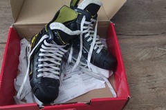 Verkaufen mit Online-Zahlungen: CCM Tacks 9370 Skates (mit Stepp Steel Kufen+ Wechselkufen)