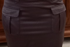 Vente: JUPE MARRON TAILLE 40