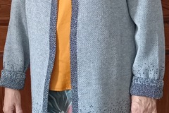 Vente: VESTE GRISE PAILLETEE TAILLE XL