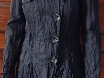 Selling: IMPER NOIR FRIPE - TAILLE 36
