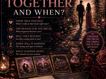 Selling: WILL YOU GET BACK TOGETHER AND WHEN? URGENT READING