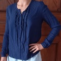 Vente: HAUT BLEU LEGER TAILLE XS