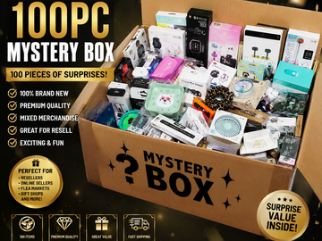 Bulk Lots: Mystery Box With 40 Items Of ready To Sell Merchandise