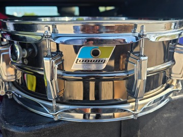 Selling with online payment: 1970's Ludwig Black Beauty 5x14 Super Sensitive 
