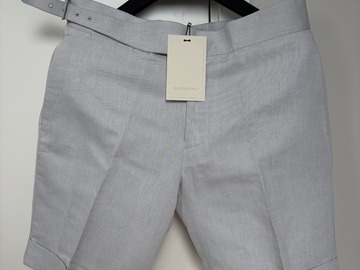 Selling with online payment: [EU][NO US TAX] NWT Suitsupply light grey shorts, size w32