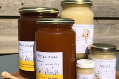 Les miels :   Miels toutes fleurs - printemps ou été
